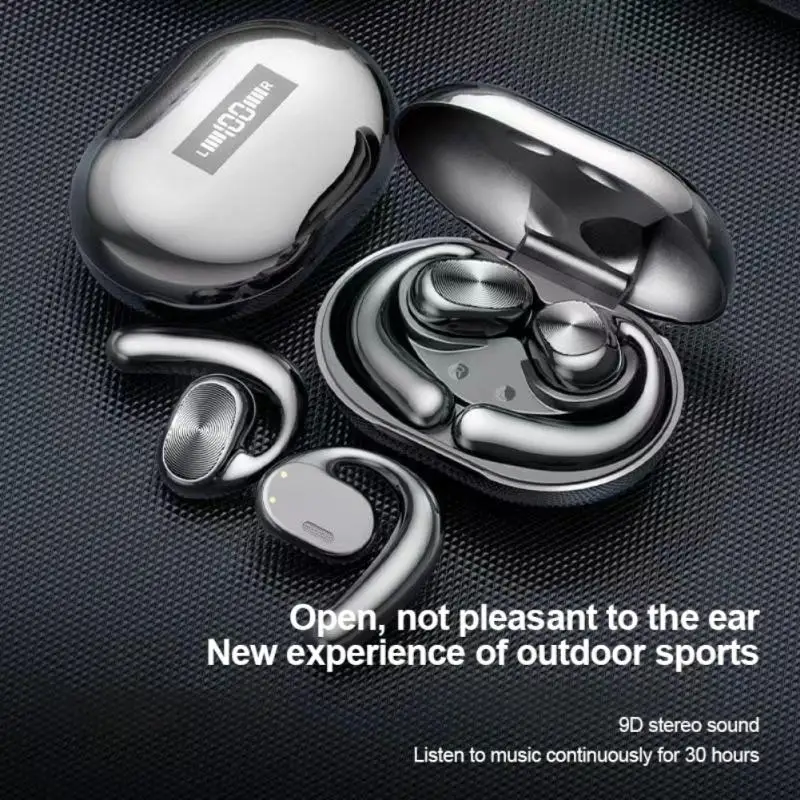 

9d Stereo Wireless Headset Sports Earbuds Tws Noise Reduction Dual Channel Headphone Music Earphone Non In Ear