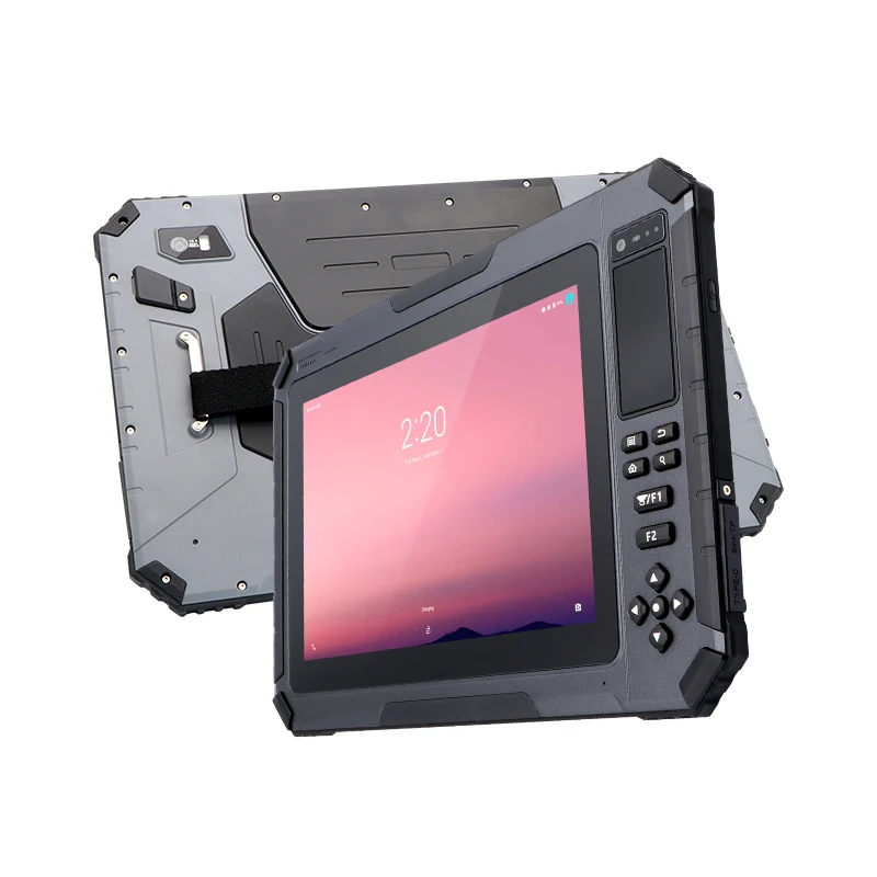 

T101(2021) 10.1 inch 4g call fhd screen industrial android pc custom handheld rugged tablet manufacture 13.56mhz HF rfid reader