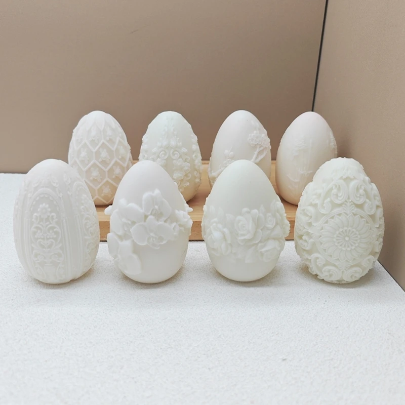 Эстетические цветочные резные силиконовые формы для свечей шоколадной помадки