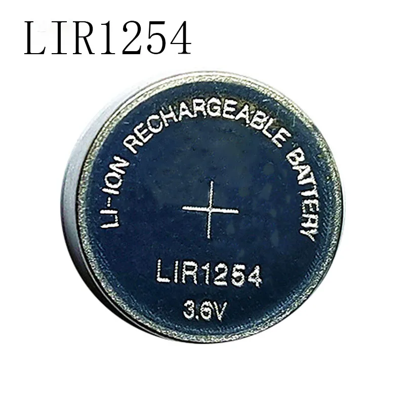 Аккумуляторная батарея LIR1254 1254 3 6 В 40 мАч