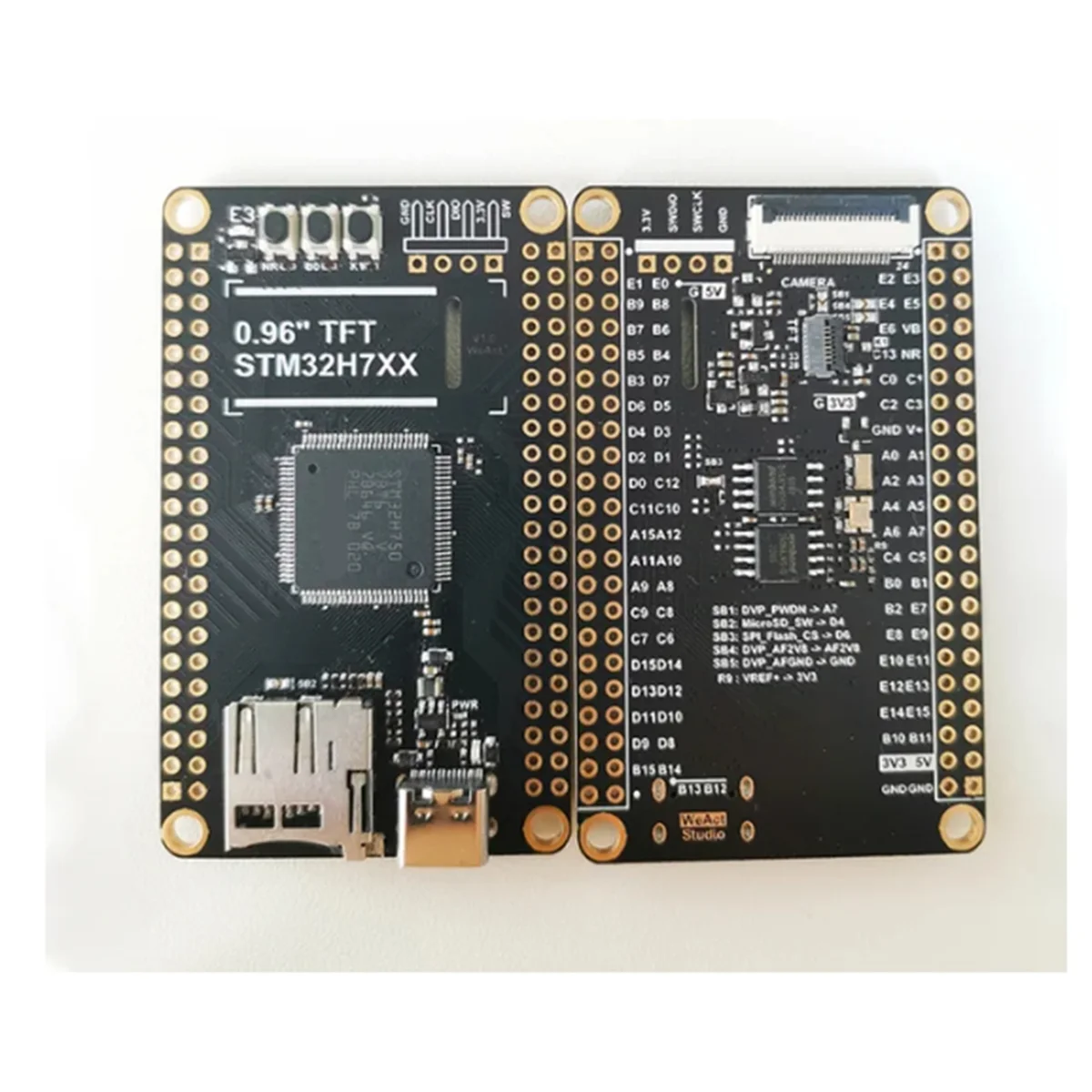 WeAct STM32H7 STM32H750VBT6 STM32H750 STM32 демонстрационная плата основная макетная (A)