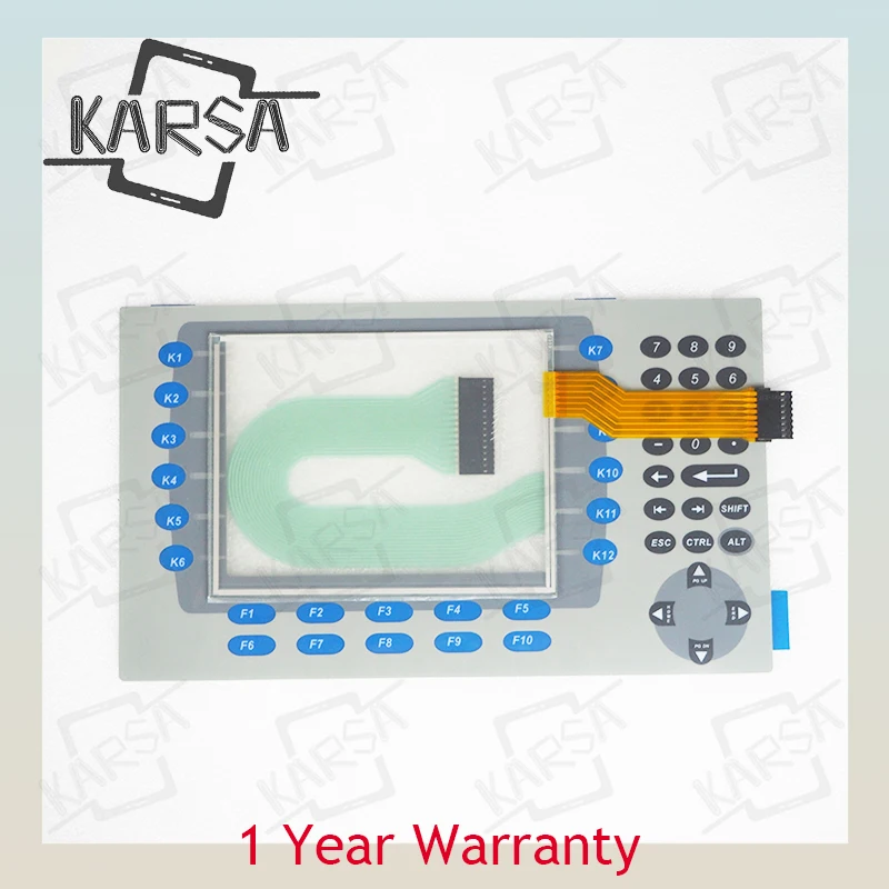 

New For PanelView PLUS 700 membrane overlay glass keypad 2711P-B7 GLASS 2711P-B7C 2711P-K7