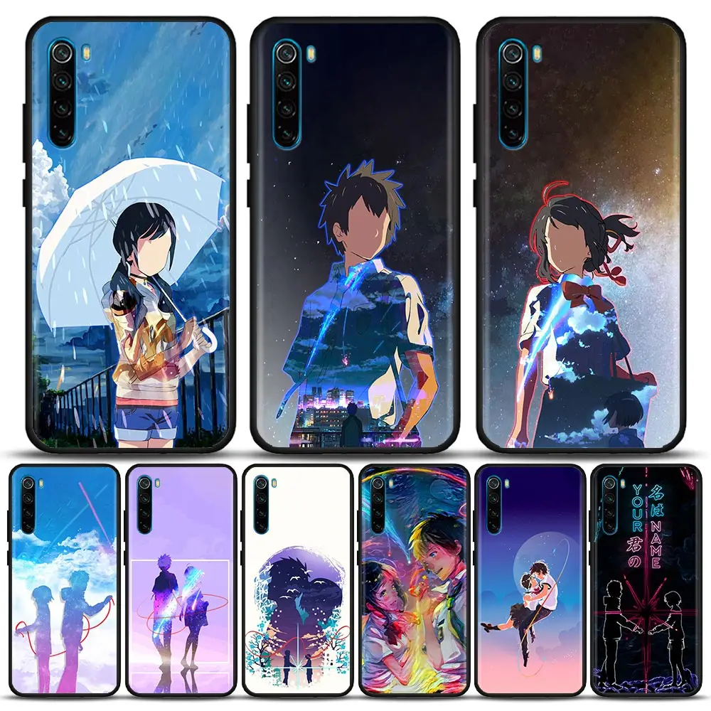 

Your Name Anime Cartoon Comic Phone Case For Redmi K50 K40 K40S Gaming 10C 10 9T 9C 9A 9 8A 8 7A 7 6A 6 5G Pro Plus Xiaomi Cover