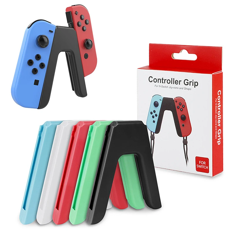 V-shaped Handle Grip For Nintendo Switch Controller Dock Gamepad Stand Holder