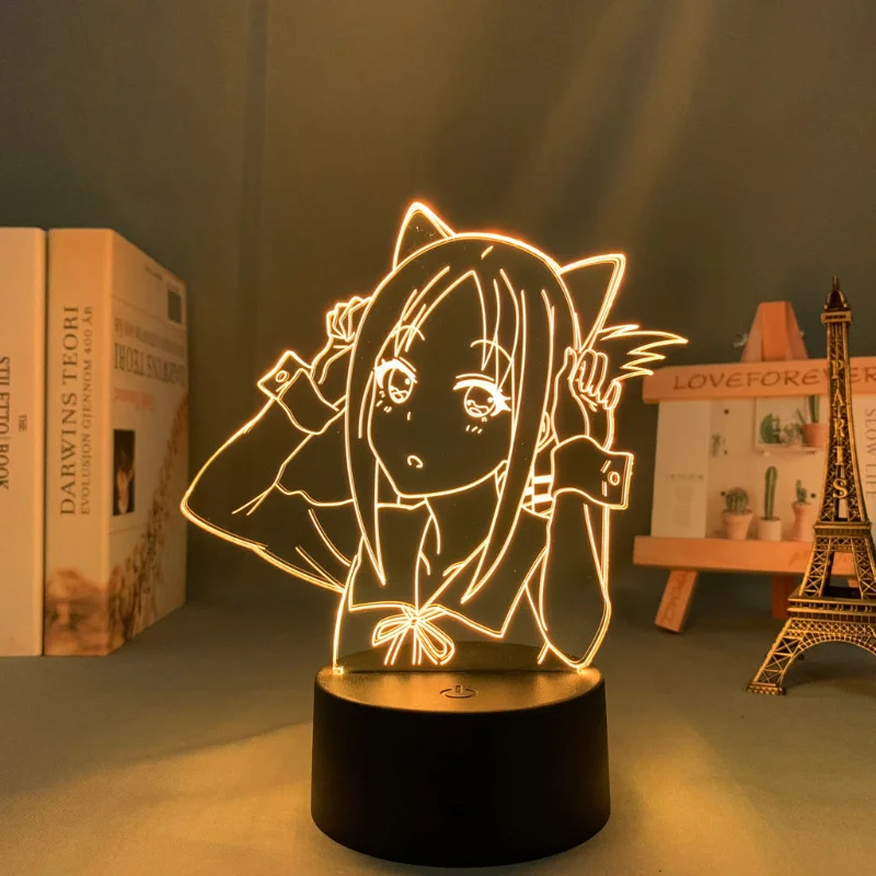 

Shinomiya Kaguya светильник Kaguya sama Love Is War акриловая подставка для комнаты декоративное прикроватное украшение подарок другу