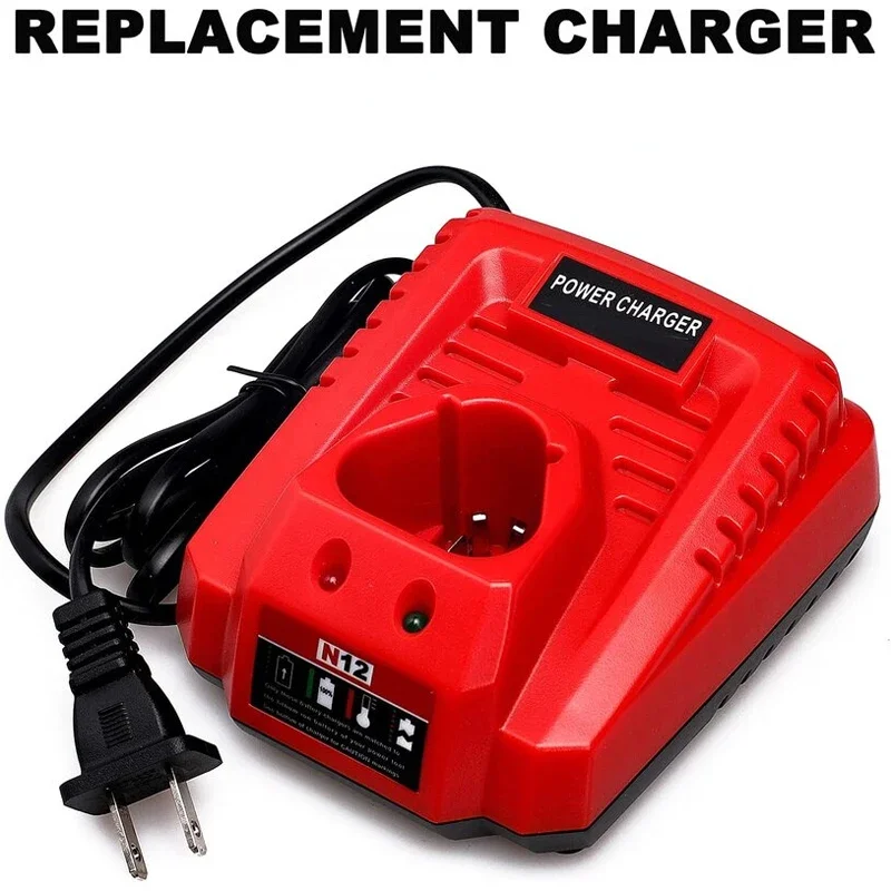 Сменное зарядное устройство для литий-ионных аккумуляторов Milwaukee M12 10 8 V 12V 3.0A N12