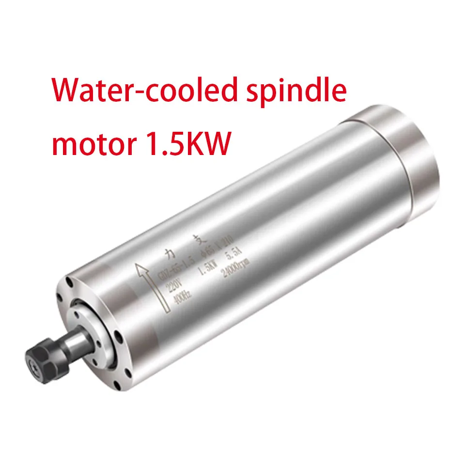 Высокоскоростной электродвигатель шпинделя с водяным охлаждением для