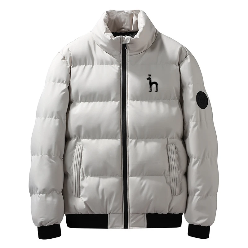 2022 Autumn and Winter Fashion Hazzys Casual Warm zipper Jacket Wind proof Breathable Jacket Warm Coat