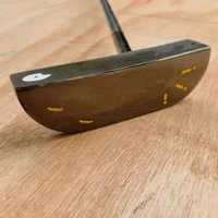 brand new right hand small semicircle sun putter with logo and headgear