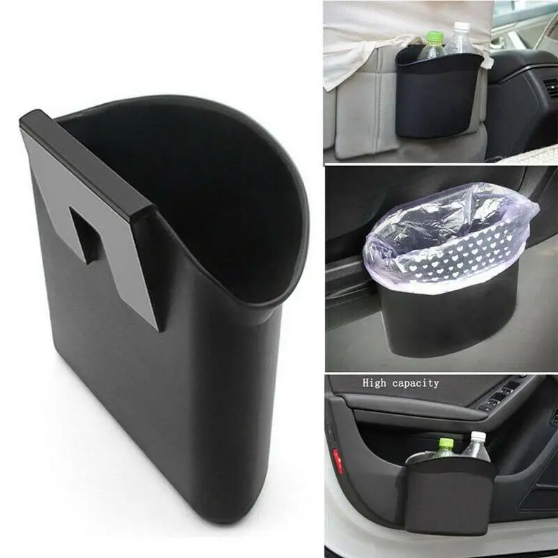 

Universal Car Trash Can Organizer Automobile Side Door Trash Tidying Car Drink Garbage Bottle Paper Storage Box