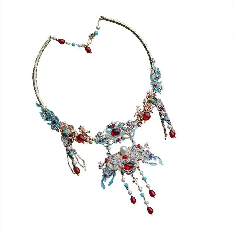 Ожерелье из меди cloisonne