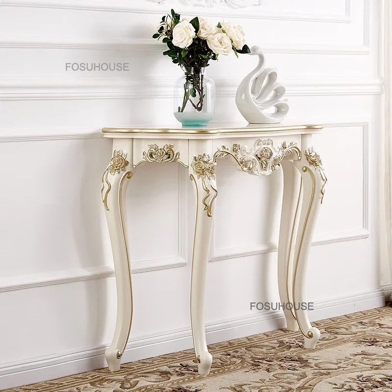 Европейские светильник роскошные входные столы для домашнего использования