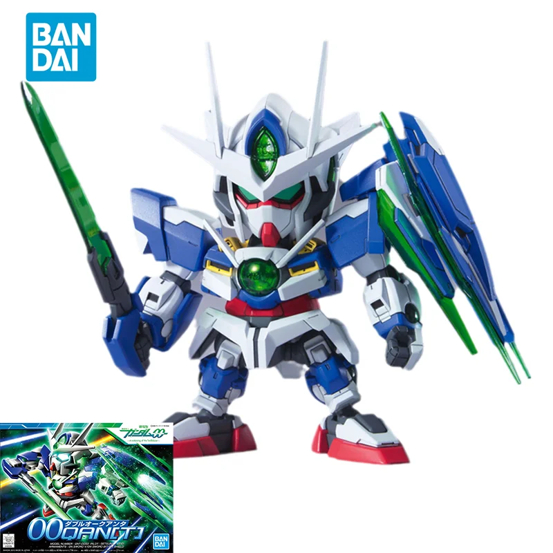 Bandai оригинальная модель GUNDAM SDW OO QAN【T】 аниме экшн-фигурка Сборная модель игрушки Коллекционная модель украшения подарки для детей