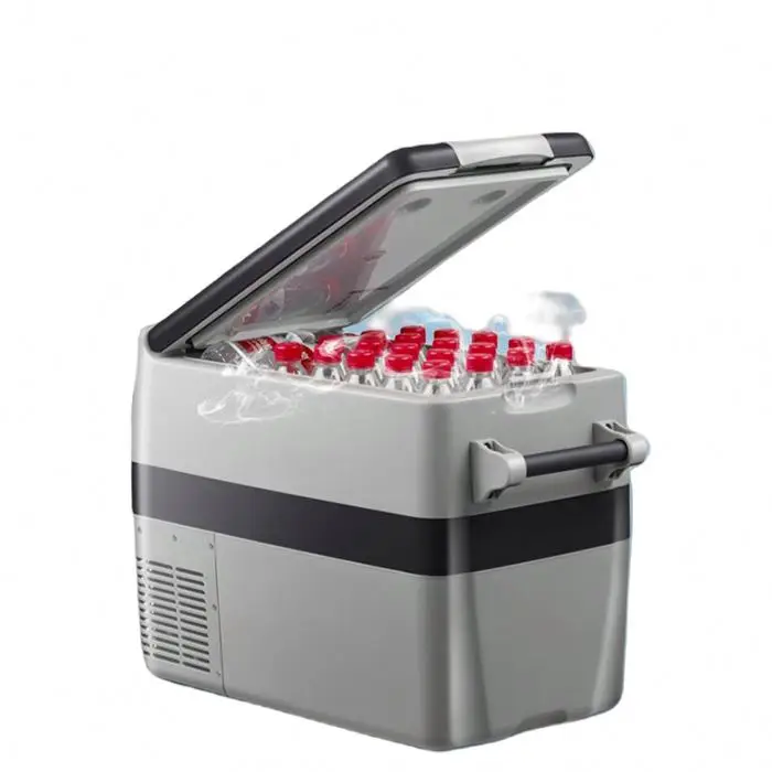 

Anti Shake Fast Refrigeration Non Fluorine Condensation Technology Compressor Mini Portable Car Refrigerator