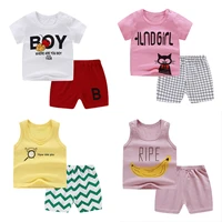 newborn baby boy girl clothes summer short sleeve t shirt tops shorts infant casual outfits