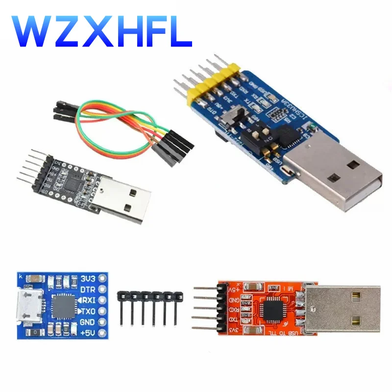 5-контактный разъем CP2102 USB 2,0 для UART TTL модуль последовательный преобразователь STC Замена FT232 CH340 PL2303 CP2102 MICRO USB для aduino