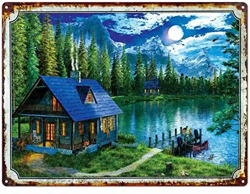 

Тихая деревенская жизнь винтажная фермерская стена для дома