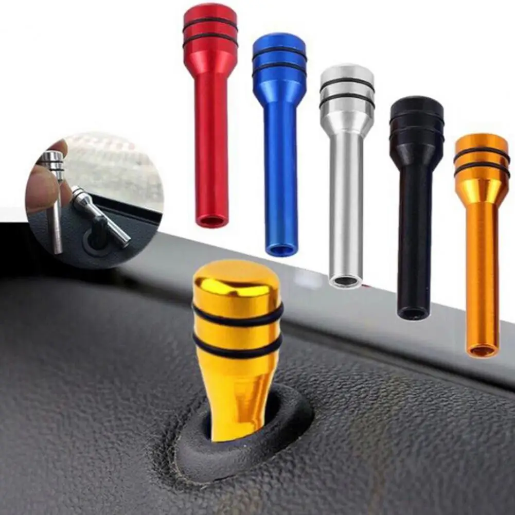 

Auto Car Security Door Lock Pins Universal Decorative Car Interior Security Door Lock Knob Pull Pins Car Accessories