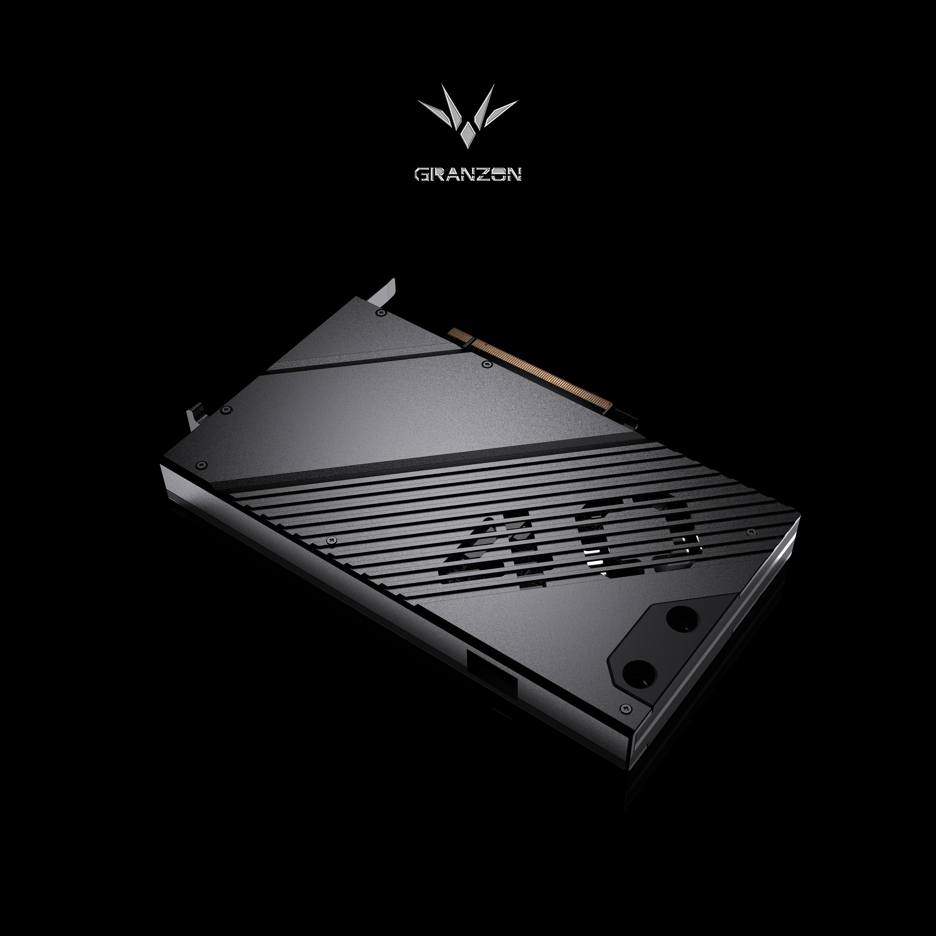 Фото Водяной блок Granzon для карты графического процессора NVIDIA GeForce RTX3090Ti Founder Edition/медный радиатор охлаждения/GBN-RTX3090TIFE №2