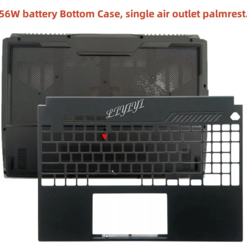 ZJ новый для ASUS TUF Gaming A15 2022 FA507RC FA507RE верхняя часть упора рук нижняя корпуса 33NJKTAJN30