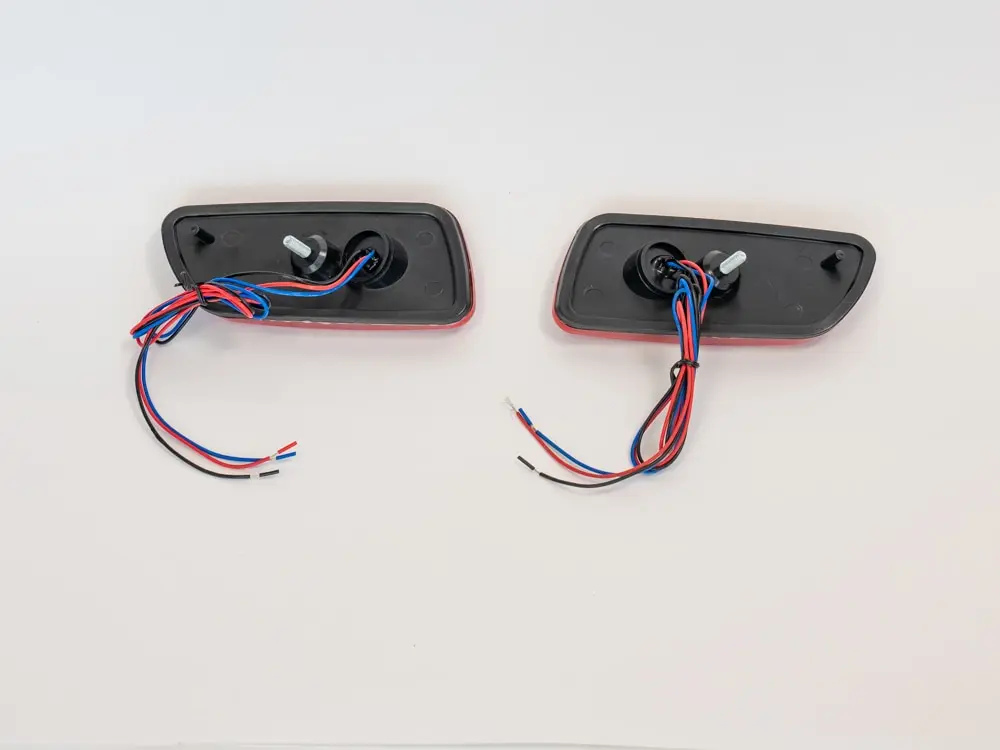 Reflectors rear bumper Lada guelder one LED |