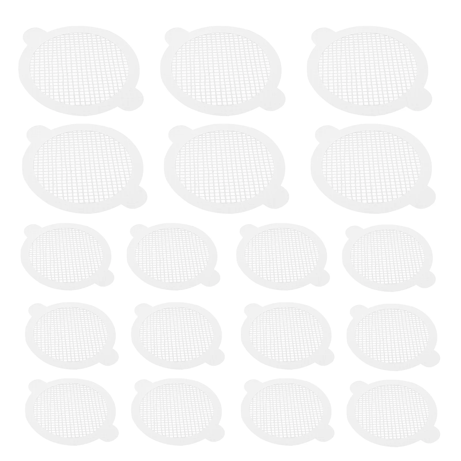 

30pcs Bathroom Floor Drain Stickers Drain Hair Catchers Drain Cover Stickers