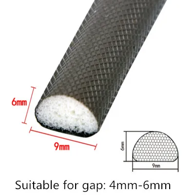 

Звукоизолирующая самоклеящаяся лента для дверей и окон 5 м