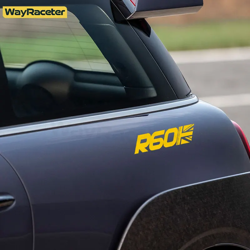 2 шт. флаг соединения Jack графическое окно наклейка на корпус для MINI Cooper R56 R57 F55 F56 F57