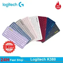 Logitech K380 многофункциональная беспроводная Bluetooth клавиатура linemate многоцветная Windows MacOS Android IOS Chrome OS Универсальная