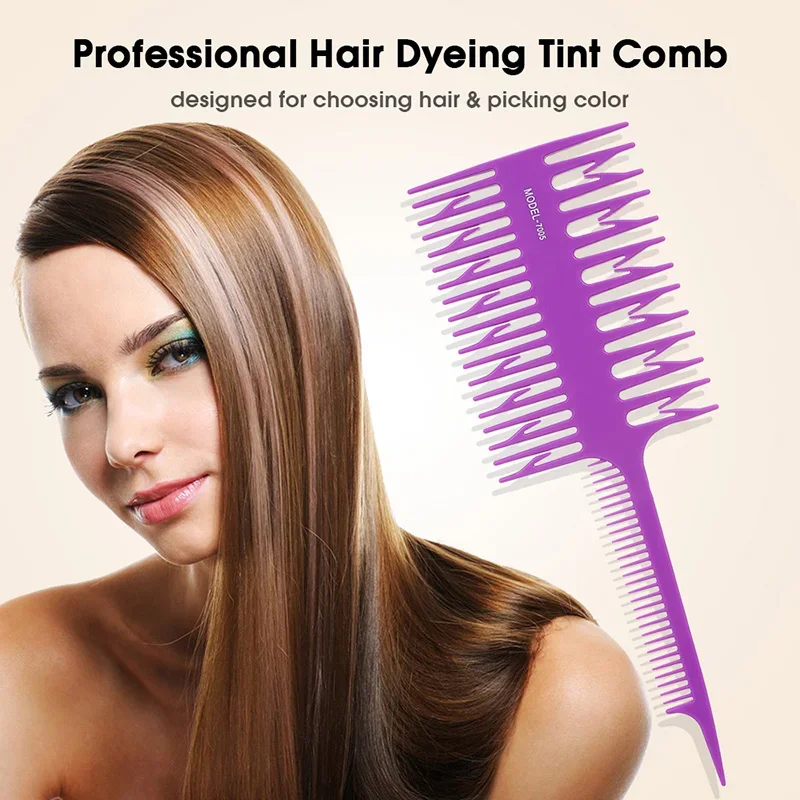 

Профессиональная расческа для волос, расческа для окрашивания волос, щетка для волос с широкой зубной зоной, парикмахерская расческа, инструмент для укладки волос
