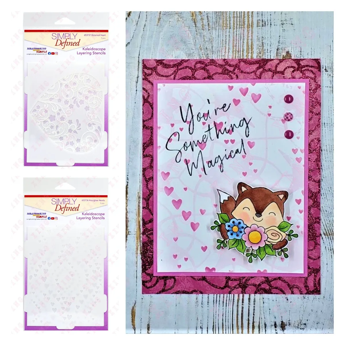 

New Valentine's Day Scrapbook Decoration Embossing Stencils 2023 Diy Greeting Card Handmade Craft Botanical Hourglass Heart Mold