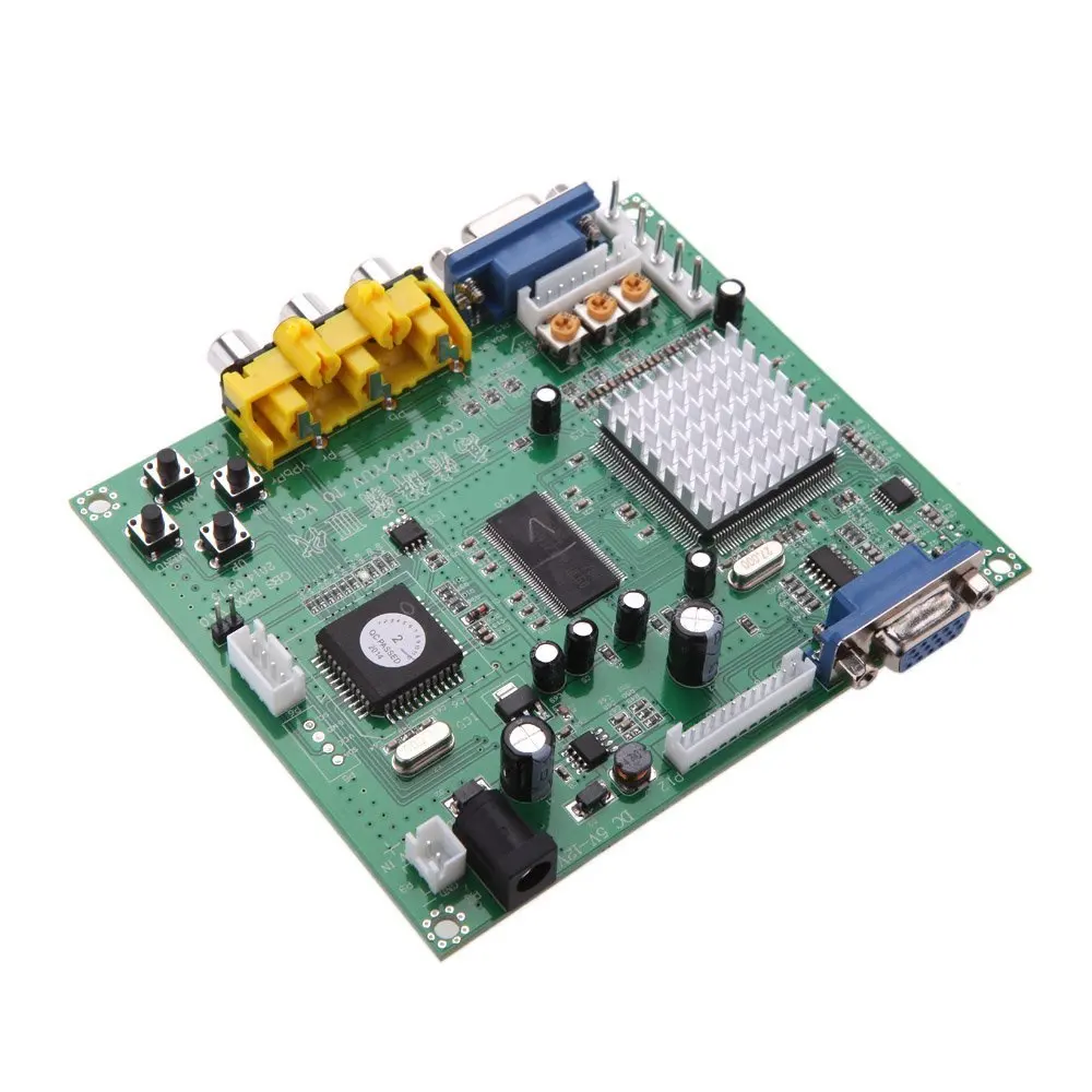 1-канальный релейный модуль GBS8200 плата CGA / EGA YUV RGB к VGA Аркадный Игровой