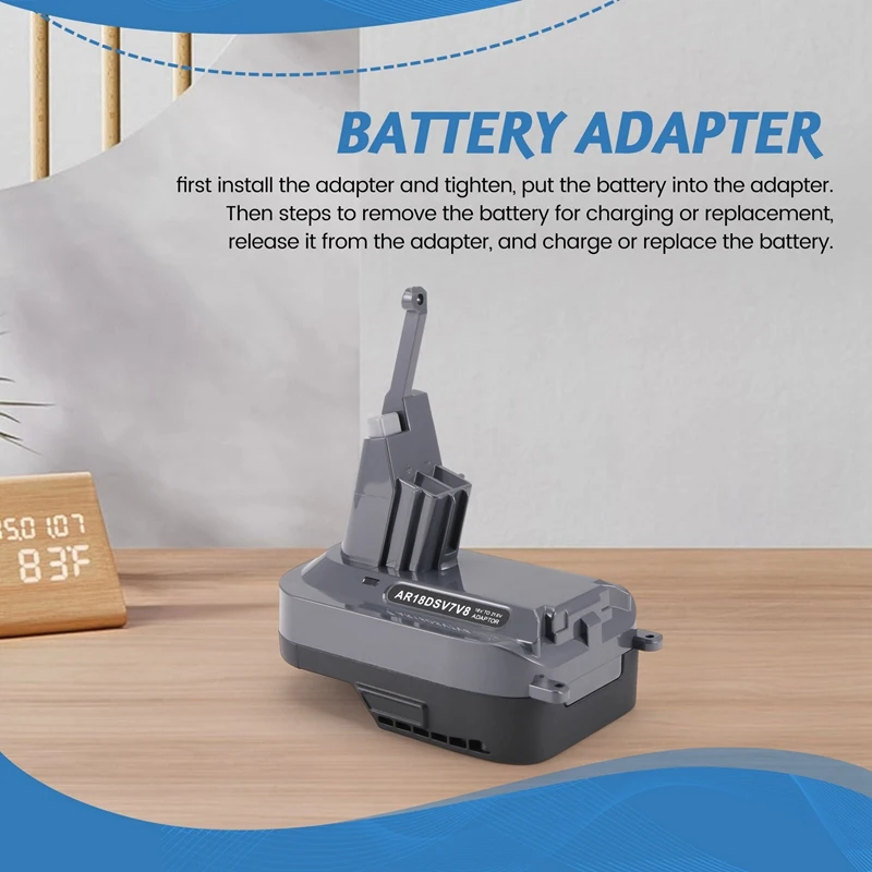 Замена адаптера AR18DSV7V8 для AEG RIDGID 18 В литий-ионного аккумулятора Dyson V7V8