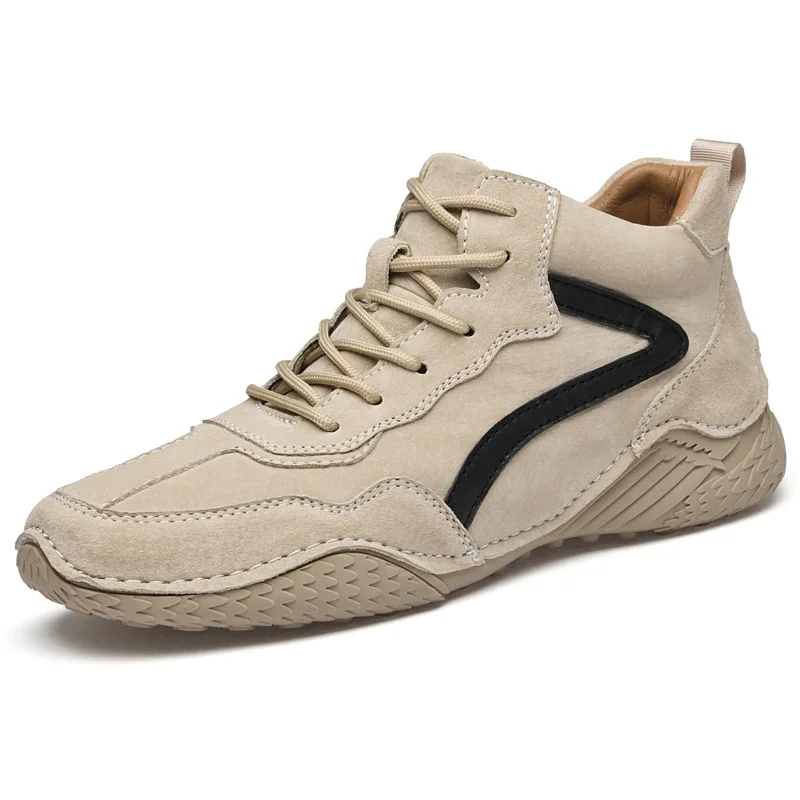 

2022 new men's hiking shoes Men Sport Running outdoor Student Summer Casual Hiking climbing high heel shoes