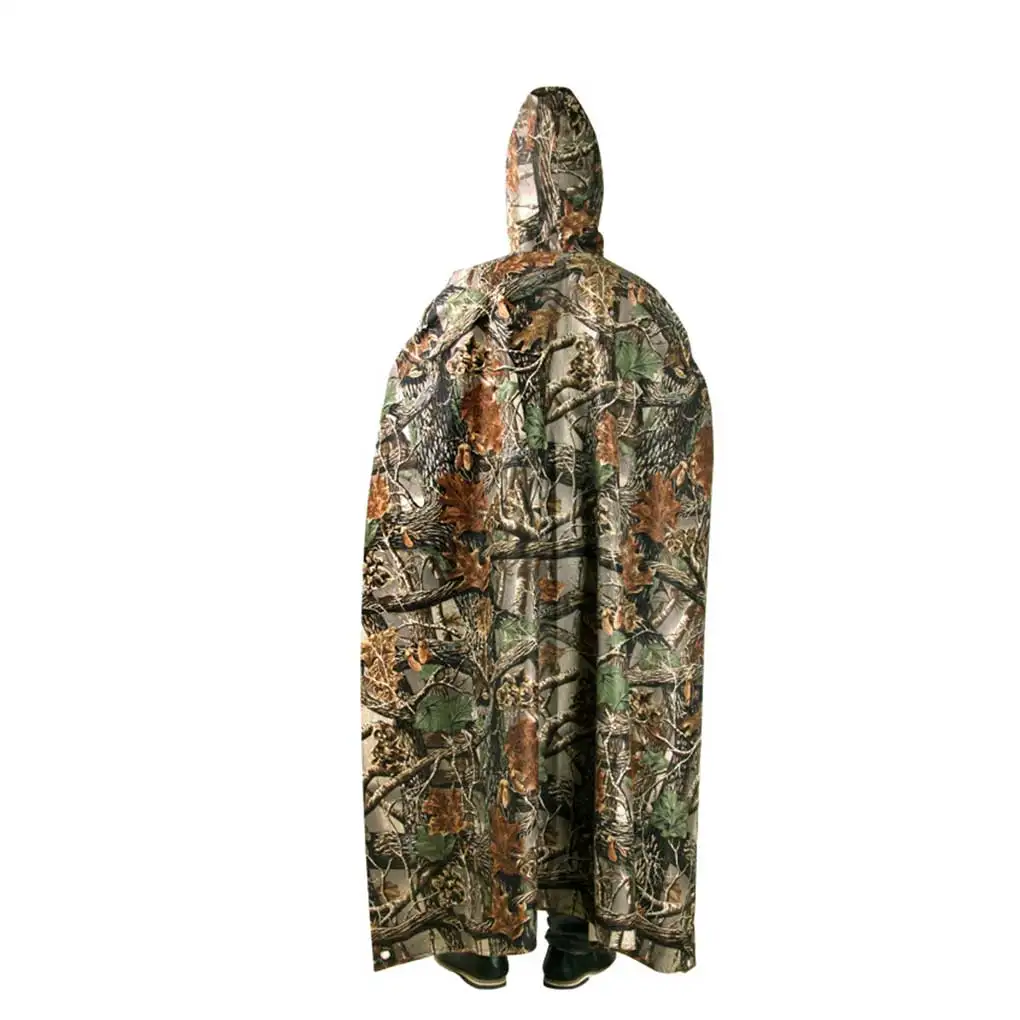 

Дождевик 3 в 1, накидка от дождя, пончо, коврик для пикника, многофункциональные дождевики с капюшоном, большой чехол для велоспорта на открыт...