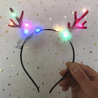 headband lovely comfortable to wear 5 styles christmas reindeer antlers headband for nightclub