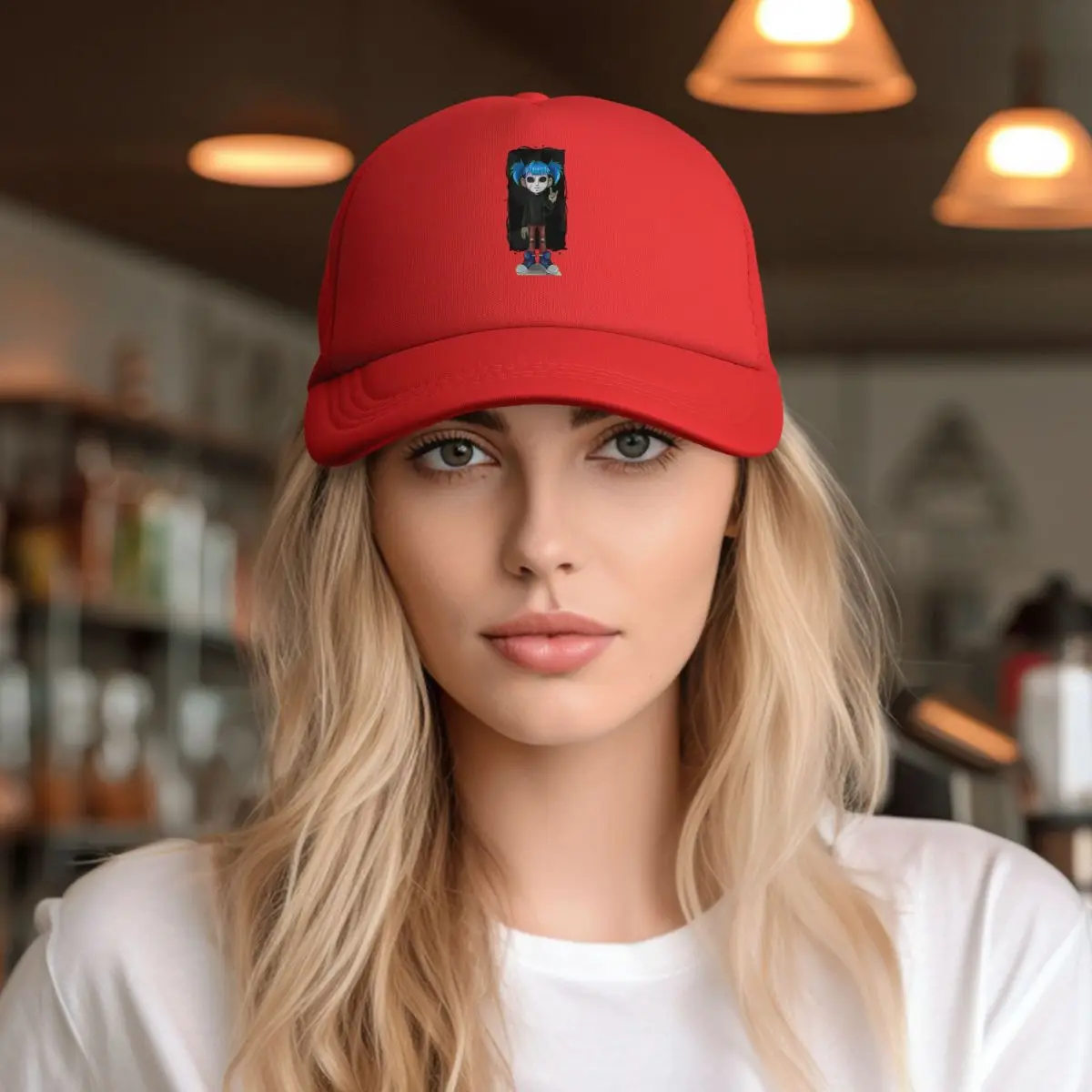 Sally Face Video Game Mesh Baseball Caps Snapback Hats Breathable Casual Casquette Outdoor For Men's And Women's