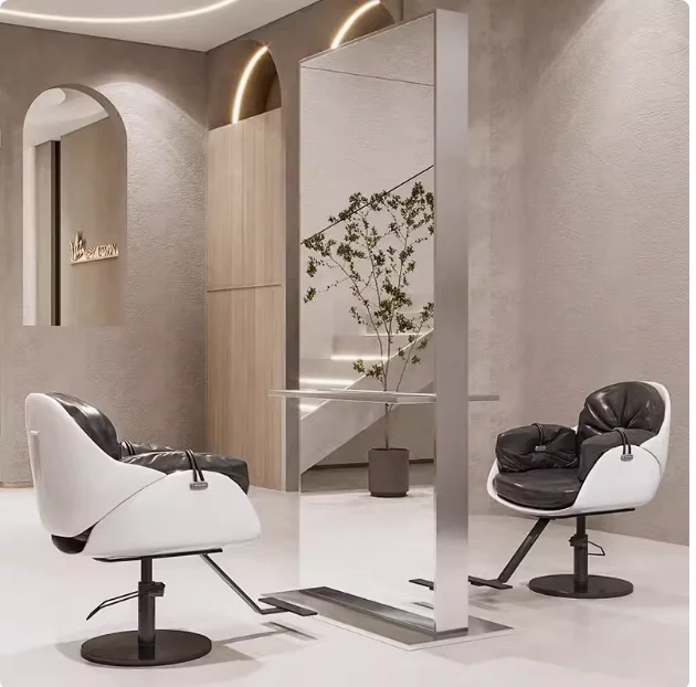 Зеркало Сетчатое для парикмахерской зеркало с подставкой крепления на одном и