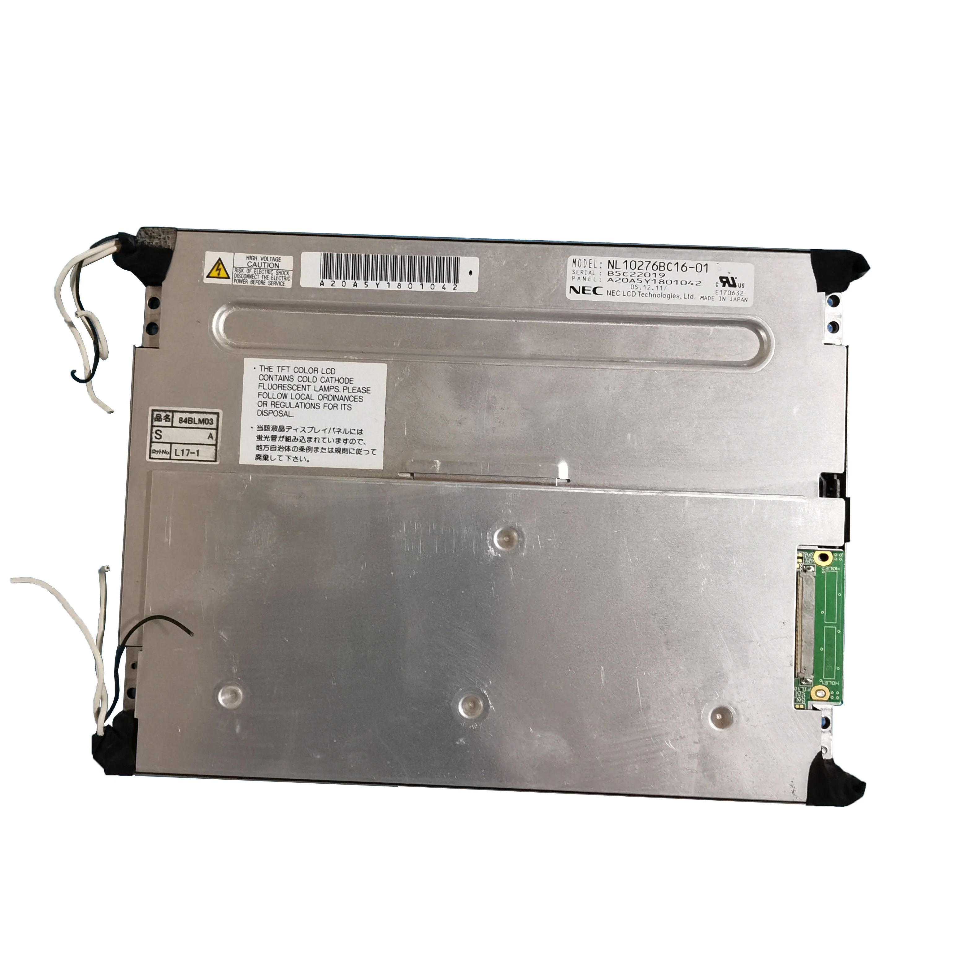 

Origianl 8.4 Inch LCD Module NL10276BC16-01