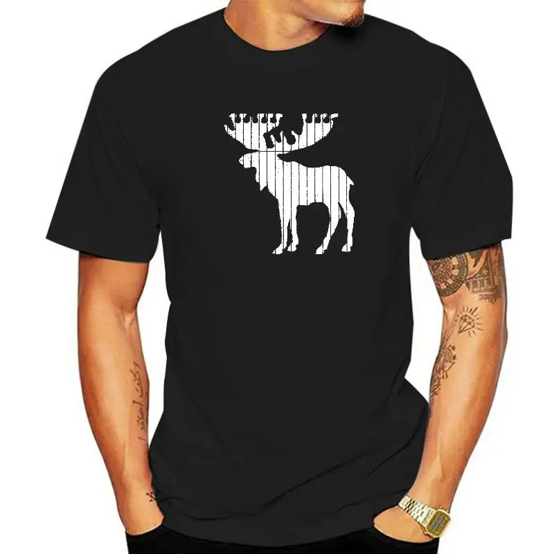 

Don't Moose With Me- Funny Moose Gifts Tee Shirt Men Men Retro Casual Tops Shirt Cotton Top T-Shirts Casual