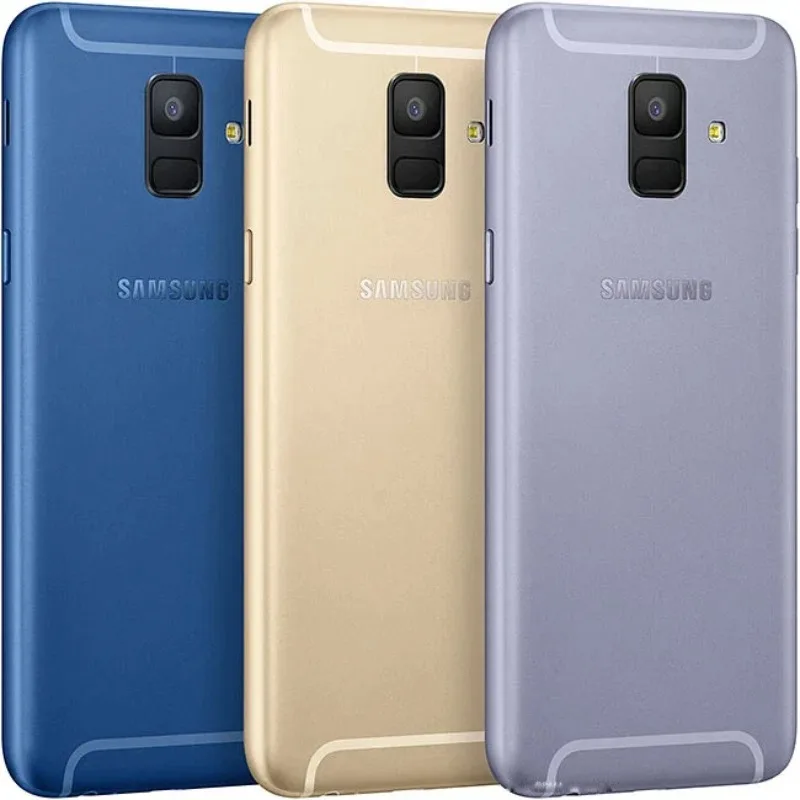 Фото Разблокированный телефон Samsung Galaxy A6 A600F |   4G LTE, 32 ГБ ПЗУ |   5,6-дюймовый дисплей, 16-мегапиксельная камера |    Смартфон на Android - восстановленный №3