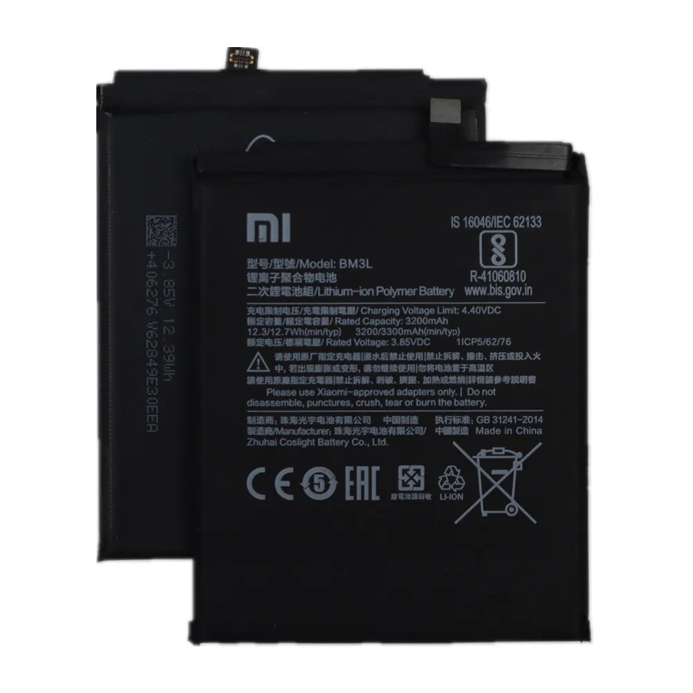 100 xiaomi original phone battery for xiaomi 9 mi9 mi mix 3 mix3 mi 8 mi8 m8 mix 2 mix 2s 8 lite mi8 lite replacement batteries free global shipping