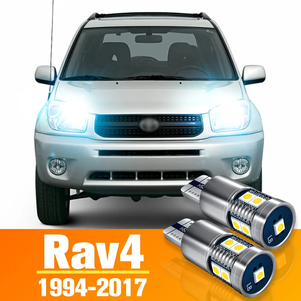 

2pcs LED Parking Light Clearance Bulb Accessories For Toyota Rav4 1994-2017 2007 2008 2009 2010 2011 2012 2013 2014 2015 2016