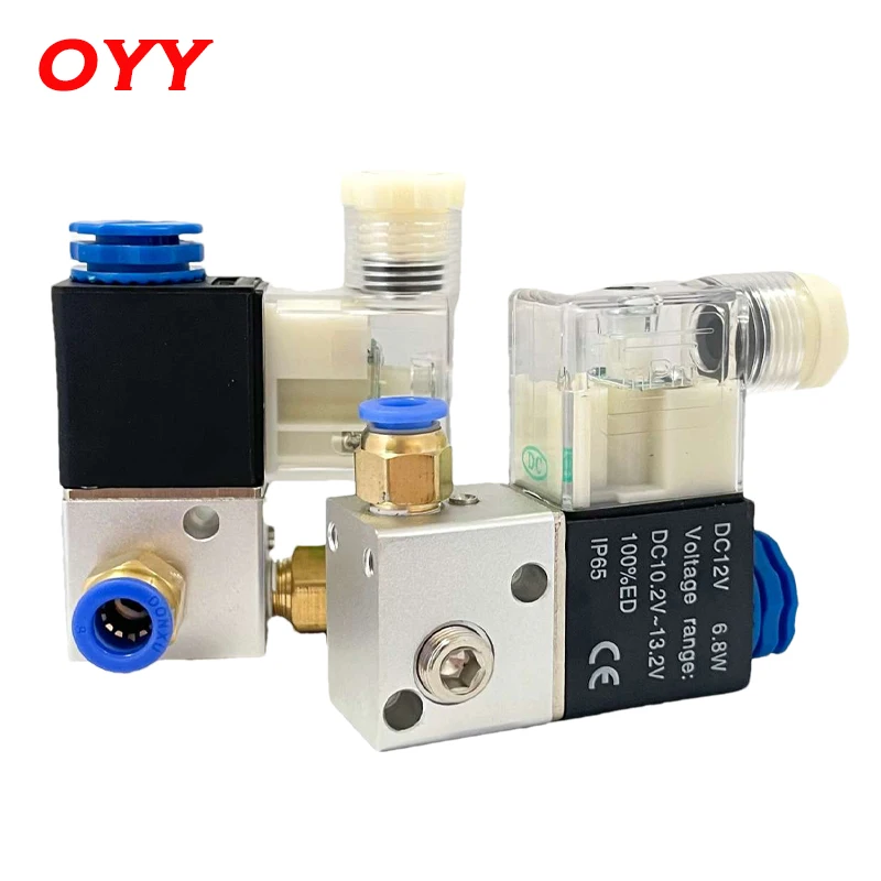 Двухпозиционный электронный электромагнитный клапан 3V1-06/M5 12 в пост. Тока 24 220 В