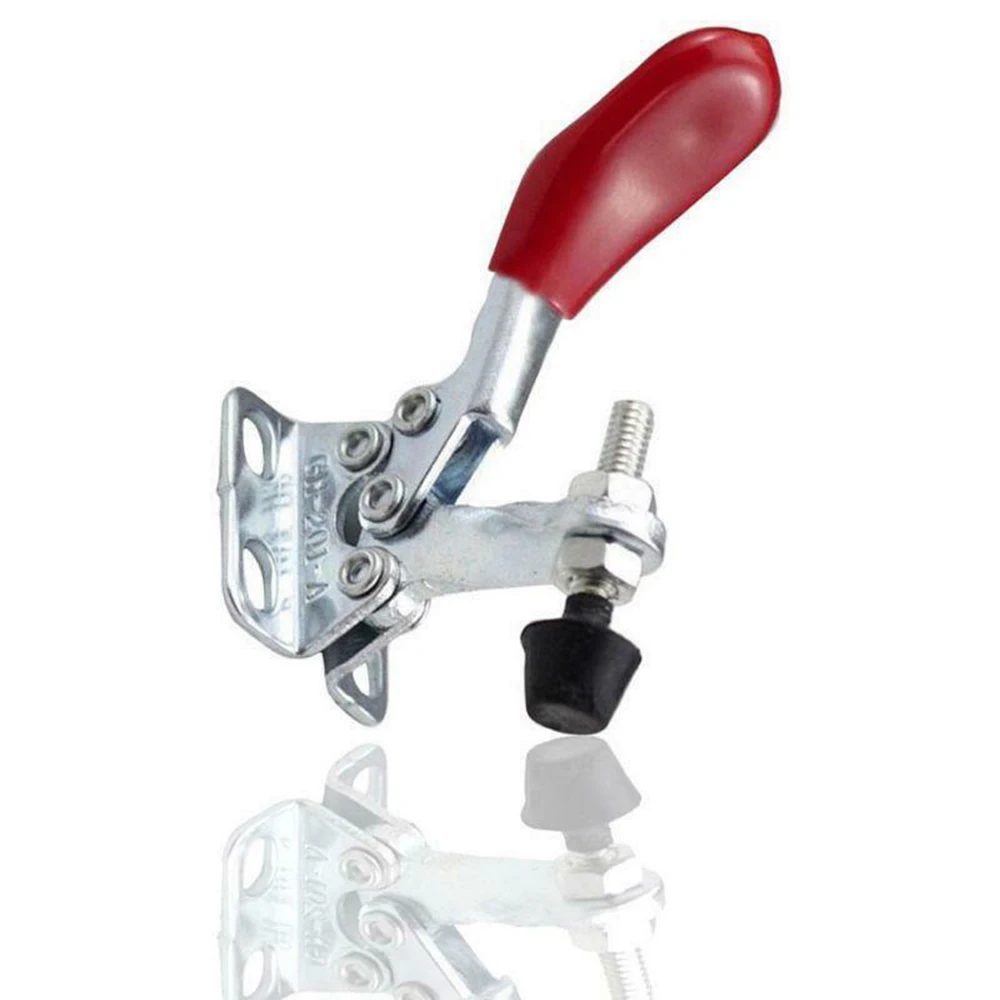 

10PCS Red Toggle Clamp GH-201A Quick Release Hand Tools Horizontal Clip Set Red Toggle Clamp GH-201A Quick Release Hand Tools H