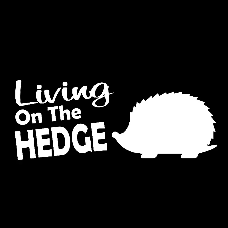 Наклейка Жизнь на ХЕжик 15*5 9 см автомобильные аксессуары мотоциклетный шлем