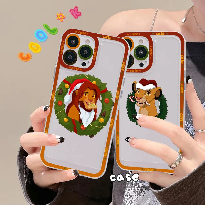 

Disney The Lion King Phone Case for iPhone 11 12 13 Mini Pro Max 14 Pro Max Case shell