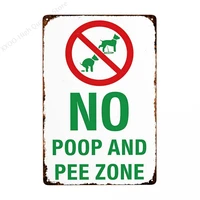please pay attention to the tin plate sign no dog poop sign outdoor sign please take good care of dog owners metal sign