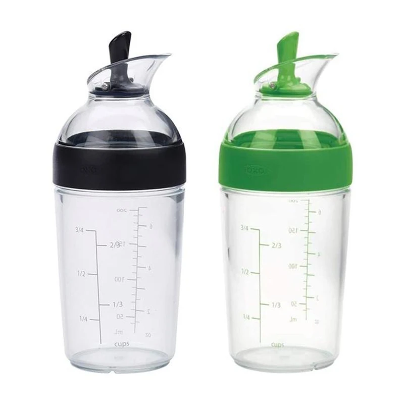 

240 ML Food-Grade Plastic Oil and Vinegar Bottle Leak-Proof Lid Easy to Use Tool