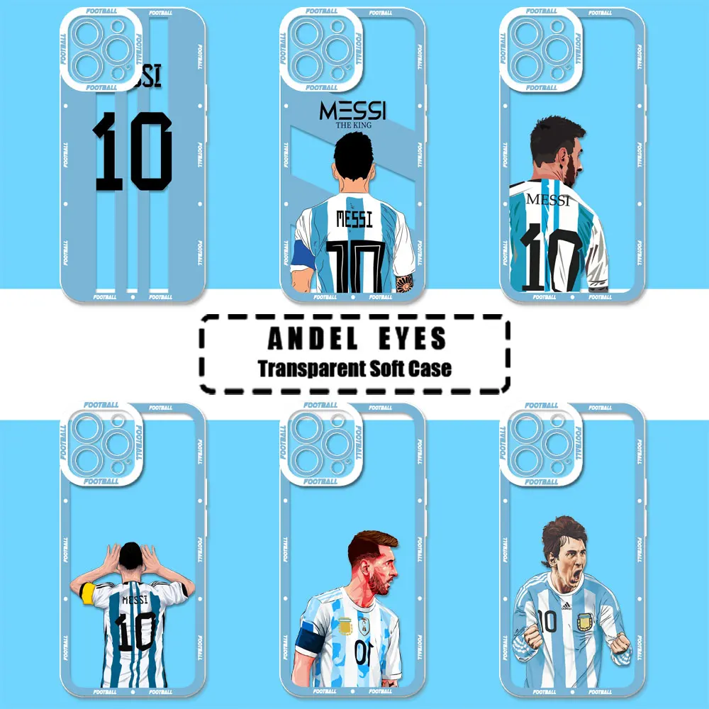 Чехол FootBall номер 10 для Samsung Galaxy A55 A54 A53 A52 A52S A72 A71 A35 A34 A32 A31 A25 A24 A23 A22 Cqoue прозрачный